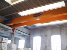 Bridge cranes installations