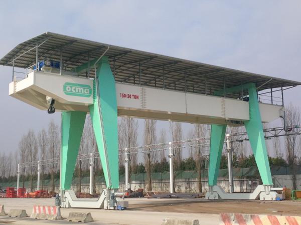 Gantry cranes installations